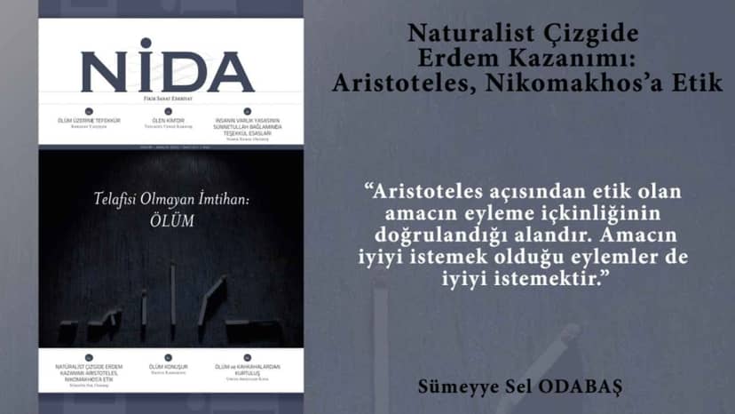 Öğretim Görevlimiz Sümeyye Sel Odabaş’ın Yazısı Nida Dergisi’nde Yayınlandı
